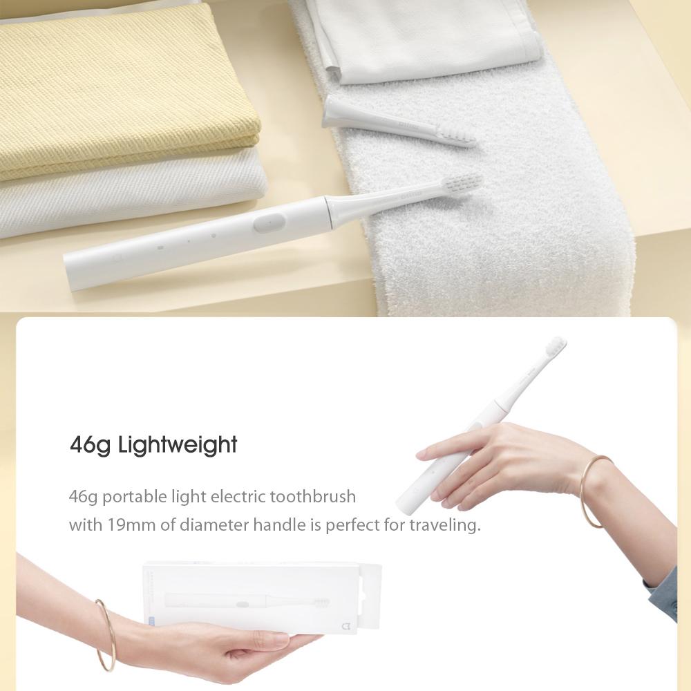 Xiaomi Mijia T100 Sonic Electric Toothbrush Adult Ultrasonic Automatic Toothbrush USB Rechargeable Waterproof Gum Health Tooth Brush