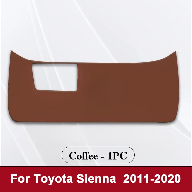For Toyota Sienna 2011-2024 2025 Car Trunk Tailgate Protection Pad Trunk leather Anti-dirty Protective Pad Interior Accessories