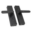 6V Smart Door Lock WIFI Zinc Alloy Black for Tuya APP Password Fingerprint Combination Lock for