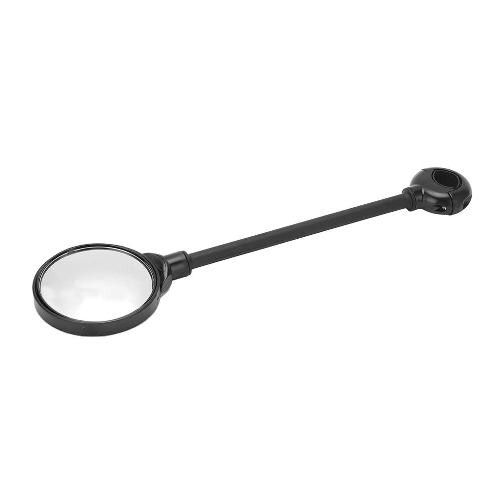 Bike Rearview Mirror Organic Glass Wide Sight Adjustable Support Shockproof Bicycle Handlebar Rear View Mirror