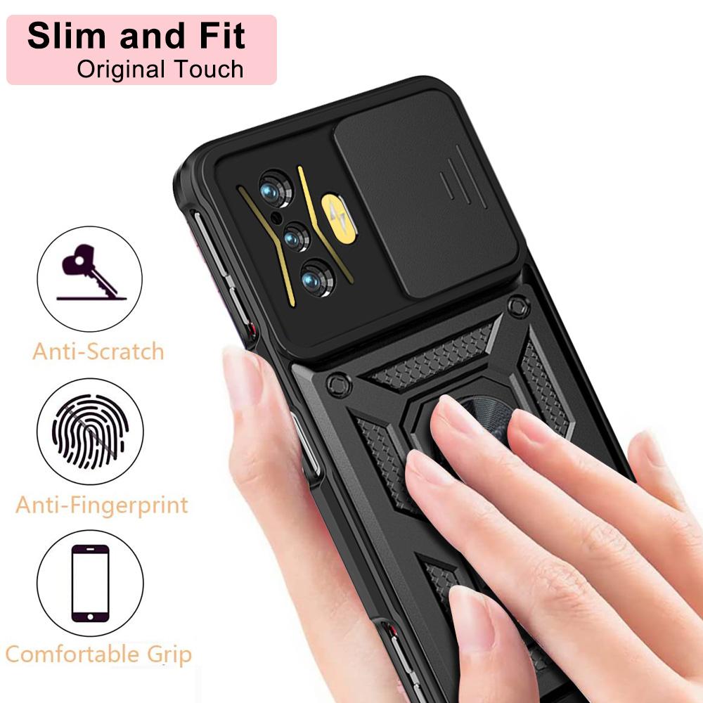 Ударопрочный бронированный чехол для Xiaomi9 9A 9C 10 10C 10X 10A 11 Prime 12 4G 5G автомобильный держатель для телефона чехол для RedmiK60 K70E 640 K50 Gaming