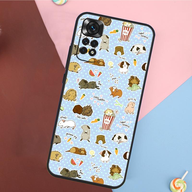 Чехол с рисунком Морская свинка Милый Чехол Для Xiaomi Redmi Note 14 13 Pro 12 11 9 10 9S 10S 11S 12S Redmi 14C 10C 12C 13C Чехол