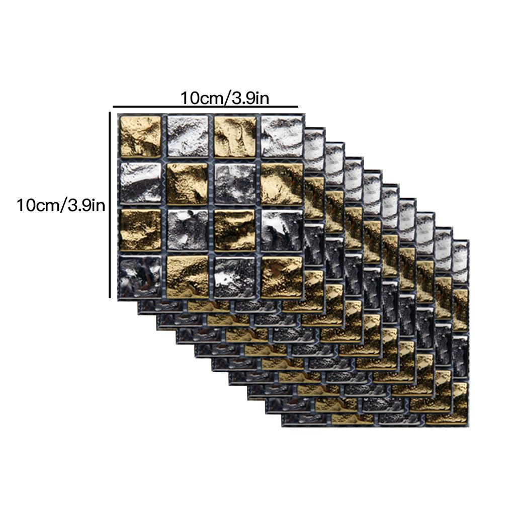 Самоклеящиеся настенные 3D-наклейки, водонепроницаемые пылезащитные обои, украшение для дома