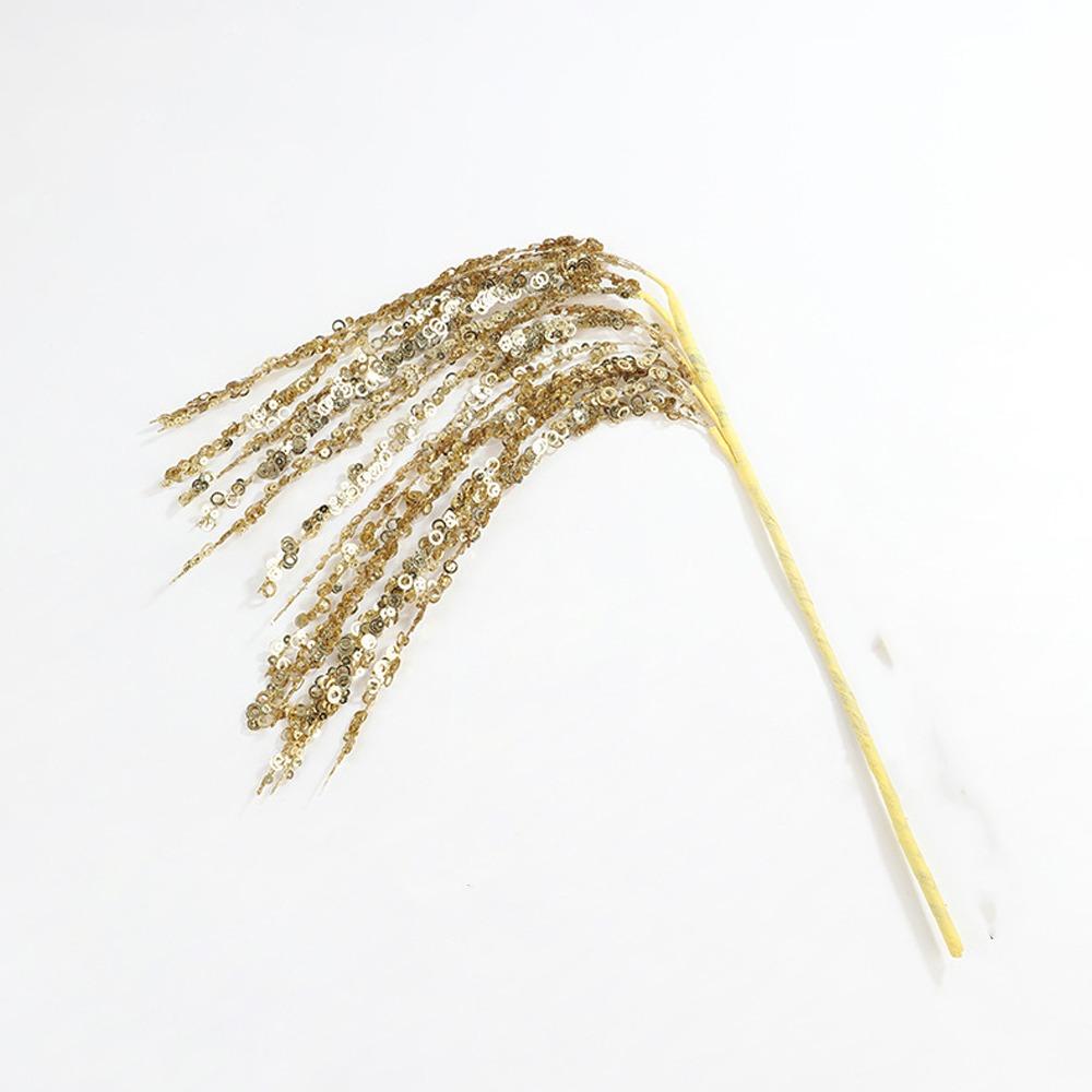 2 шт. Блестки Искусственные Рождественские Блестящие Ветки Веселого Рождества Украшение