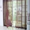 Colorful Floral Tulle Door Window Curtain Sheer Valances Scarf