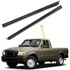 2 шт. Передние наружные молдинги оконной рамы Уплотнитель для Ford Ranger 1999-2011