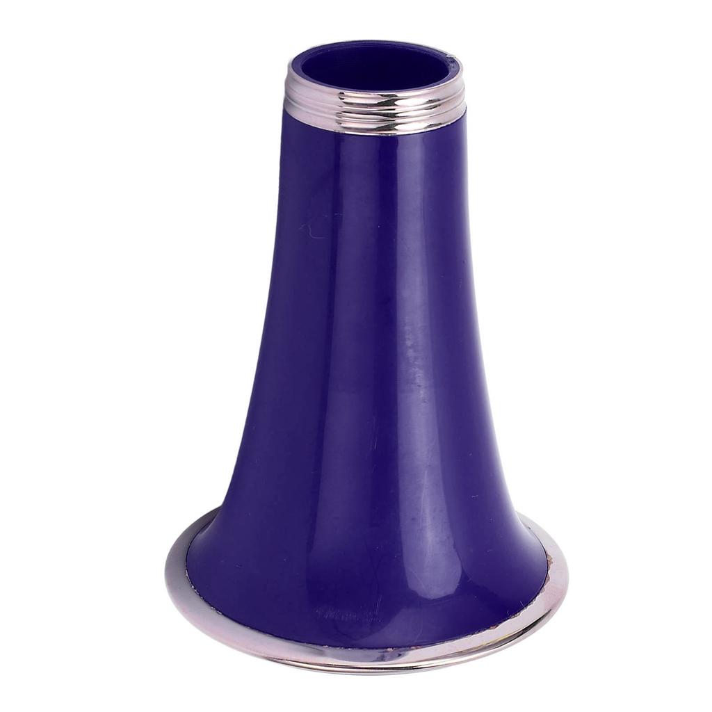 Clarinet Bell Replacement ABS Plastic Nickel Plated Metal Ring Clarinet Speaker Horn Tube Wind Instrument Accessory CC28