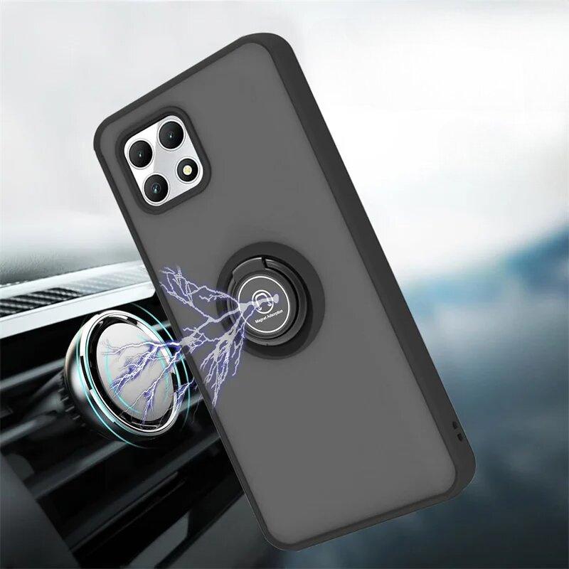 Case for T Phone 2 5G, Frosted Ring, black