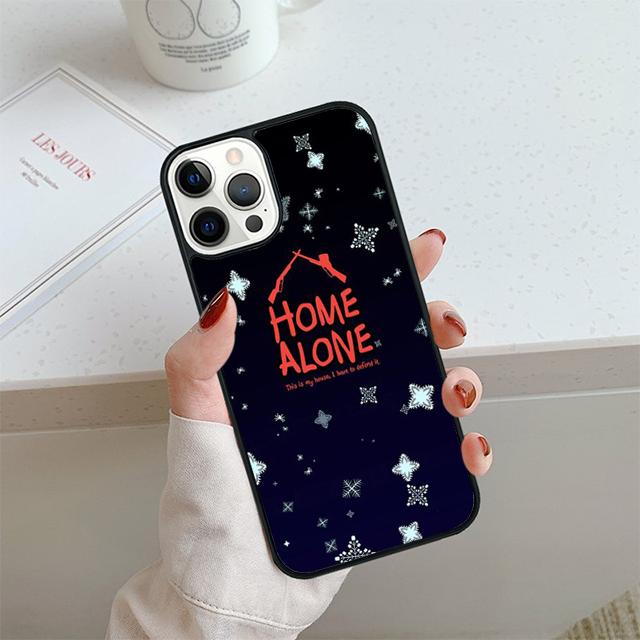 Home Alone Phone Case For iPhone 17 Air 14 15 16 16e 13 12 Max Cover For Apple iPhone 17 Air 14 15 16 16e 11 Pro Max Plus Coque