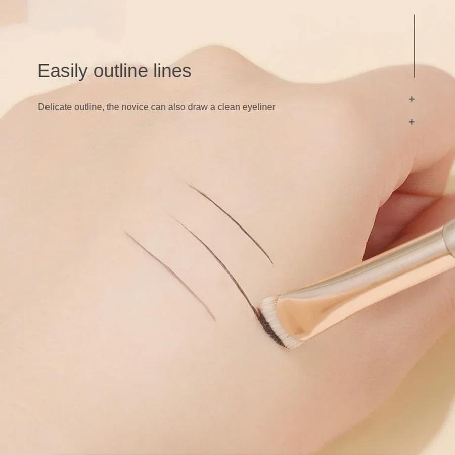 Crescent Eyeliner Brush Draw Eyeliner Eyeband Contour Makeup Tools Upgrade Half Round Crescent Blade Eye Liner Makeup Brush Thin