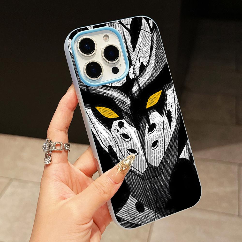 Akame Tatsumi Jelly Double layer Light Blue Mobile Phone Case for iPhone 17 16 15 14 13 12 11 Air Pro Max Plus Protective