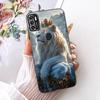 Чехол для ZTE Blade A7s 2020 A7020 Милый Лев Модный Расписной Чехол Мягкий ТПУ Матовый Чехол для Телефона Для ZTE Blade A7s 2020 BladeA7s Сумки