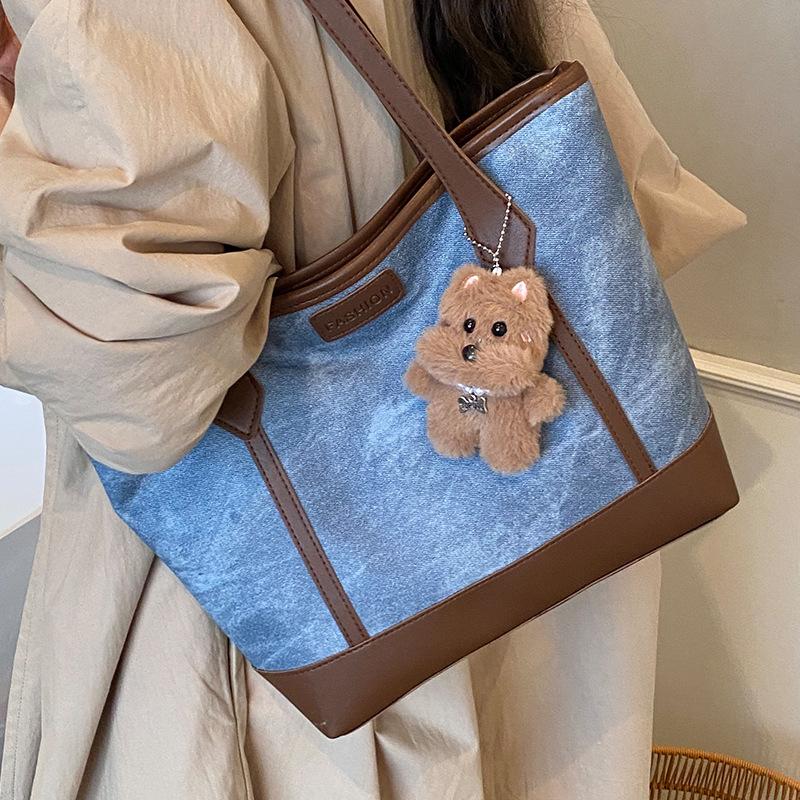 Трендовая, Модная, Высококачественная, Вместительная, Ретро сумка-тоут на одно плечо под мышкой для осенних поездок на работу