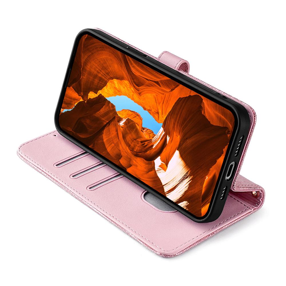Чехол-кошелек из металлической I-пряжкой и ПУ-кожи для Xiaomi Poco F8 Ultra/Redmi K90 Pro Max 5G