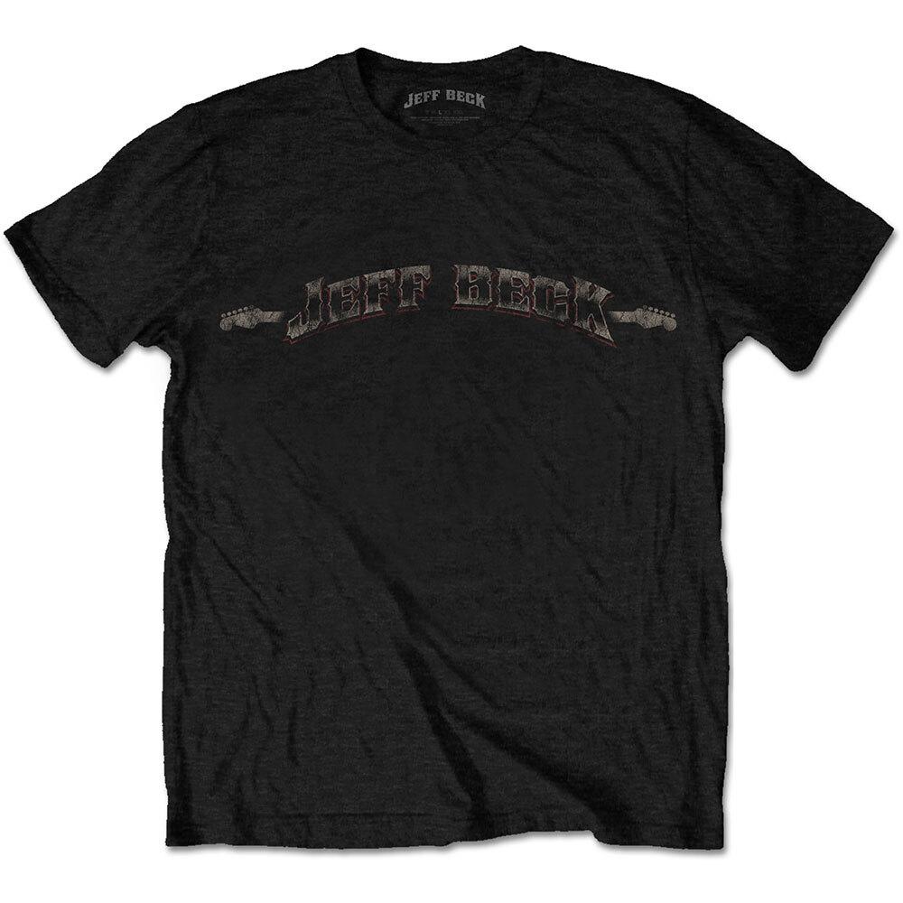 Jeff Beck Vintage Logo T-Shirt Black New Unisex T-Shirt