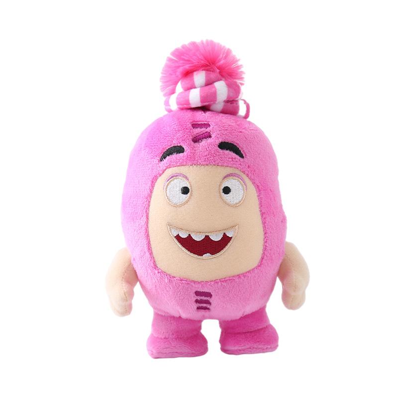 Новые 8 шт./Лот Мультяшные Плюшевые Игрушки Oddbods Набитые Игрушки для Детей Коллекция Детских Игрушек Кукла для Детей Рождественский Подарок на День Рождения Украшение для Дома 18 см