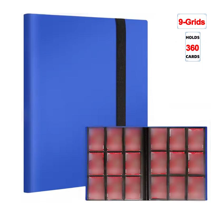 160/360/480 Cards Capacity Pocket Holder Binders Albums For Game Card Book Sleeve Holder PP Cover Ideal For Basketball Cards NEW