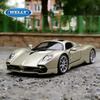 Welly 1/24 Pagani Utopia Alloy Sports Car Model Diecast Metal Track Racing Vehicles Car Model High Simulation Childrens Toy Gift
