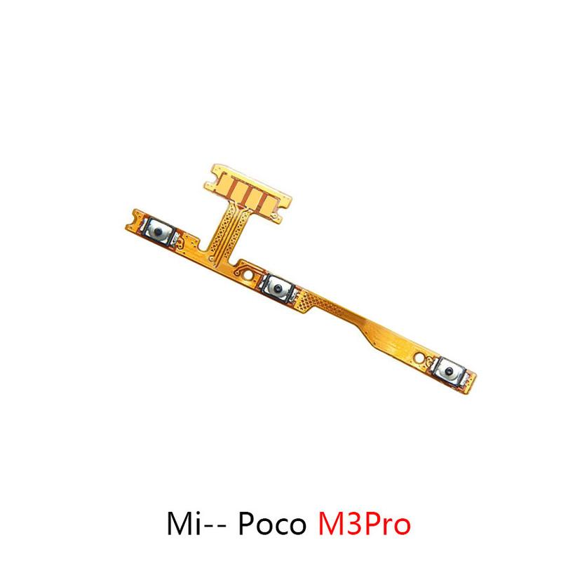 For Xiaomi Poco M2Pro M3 M3Pro M4 M4Pro M5S X2 X3 X4 X4Pro X5 X5Pro Power Button volume Flex Cable OnOff