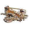 2 Fashion Crystal Brooches, Creative Pins, Chest Accessories, Party Jewelry, Gifts, Stylish Little Bee