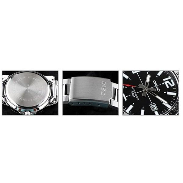 Casio Мужские металлические часы 2 цвета, (MTP-VD01D-1E/MTP-VD01D-2B)