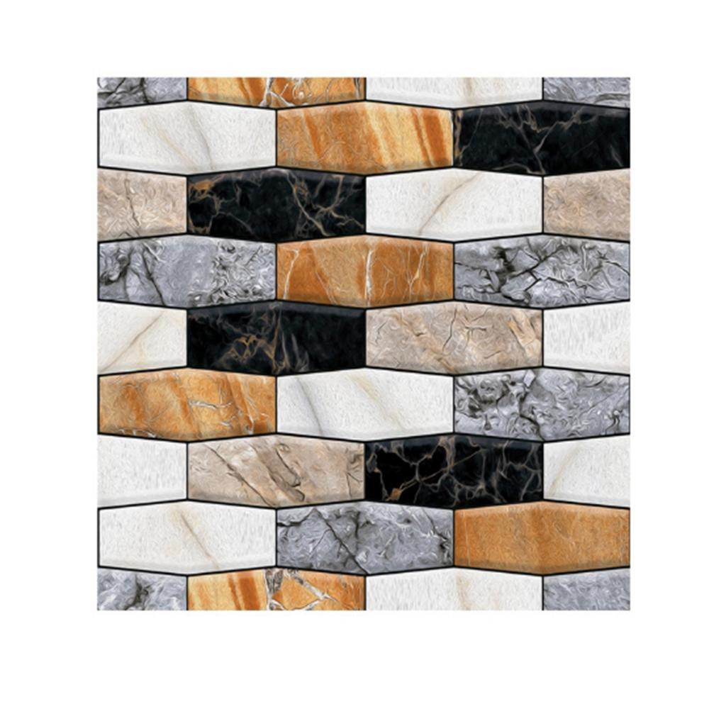 12''×12'' Самоклеящиеся обои Снимаемые контактные обои для кухни, ванной комнаты 3D Настенный стикер Обои-плитка
