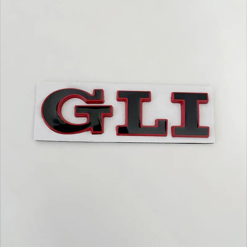 BNH1 2026 New For VW VOLKSWAGEN Hub Caps 3D Metal Car Letters Rear Trunk Front Grill GLI Logo Badge For Golf Bora VW Jetta MK4 MK5 MK