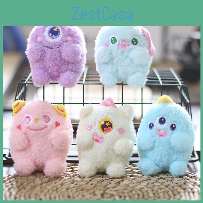 Очаровательный брелок-плюш «Маленький монстрик», восхитительный мультяшный стиль, мягкий и приятный на ощупь, с большими глазами