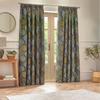 Wylder Ophelia Jacquard Floral Pencil Pleat Curtains