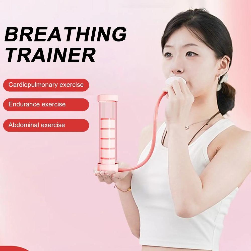 Диафрагмальное дыхание Гантели Регулируемое сопротивление Брюшное дыхание Тренажер для дыхания Тренажер для силы кора Тренировка легких