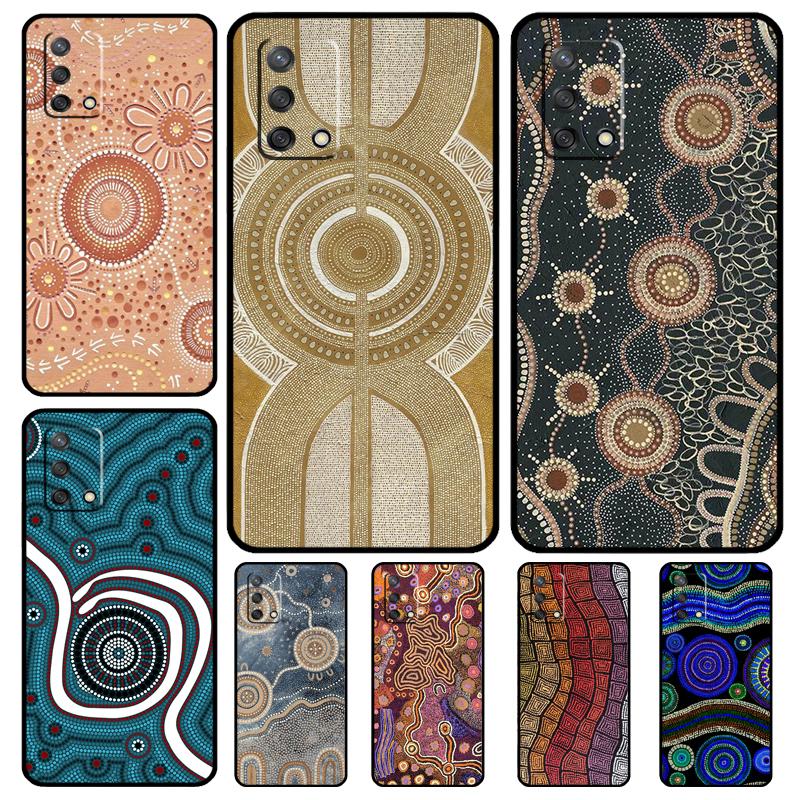 Чехол с художественным принтом аборигенов для OPPO A96 A76 A16 A18 A58 A78 A98 A17 A77 A54 A57 S A74 A5 A9 A53 A52 A72 A15 A93