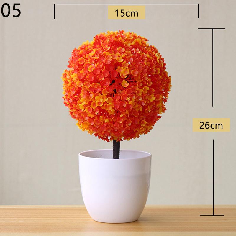 1 шт., аксессуары для искусственных растений, украшения, горшок с цветами, пластиковая имитация, повседневная мода, один размер