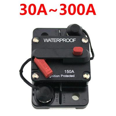 30A 40A 50A 60A 70A 80A 100A 120A 150A 200A 250A 300A AMP Автоматический выключатель Предохранитель Сброс 12-48 В постоянного тока Автомобиль Лодка Авто Водонепроницаемый
