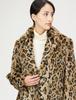Double Standard Clothing Leopard Fur Size Sov. Coat, Women's, 36, 0307-510-223