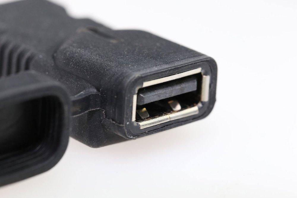 Kijima 304-6247 Motorcycle Parts USB Port Kit, Single, Indicator Included