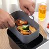 Silicone Air Fryer Lined with Reusable Pan Baking Pan Baking Basket Tray Silicone Kitchen Dual Air Fryer Accessories