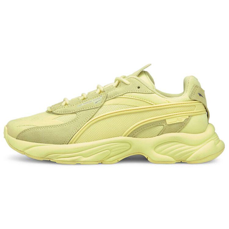 Puma Rs-Connect Fabric Comfortable Thick Sole Low-Top Dad Shoes Unisex Sneaker Yellow 375151-05