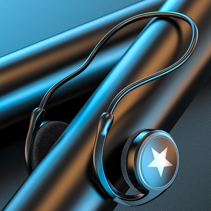 VAORLO Мини-наушники Складные беспроводные наушники 8D Surround Heavy Bass с HD-микрофоном Поддержка режима FM TF для iphone Xiaomi Huawei