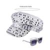 1970s Disco Dress up Costume for Women 70/80s Theme Party, Including Bling Hat Bling Sunglasses Long Scarf