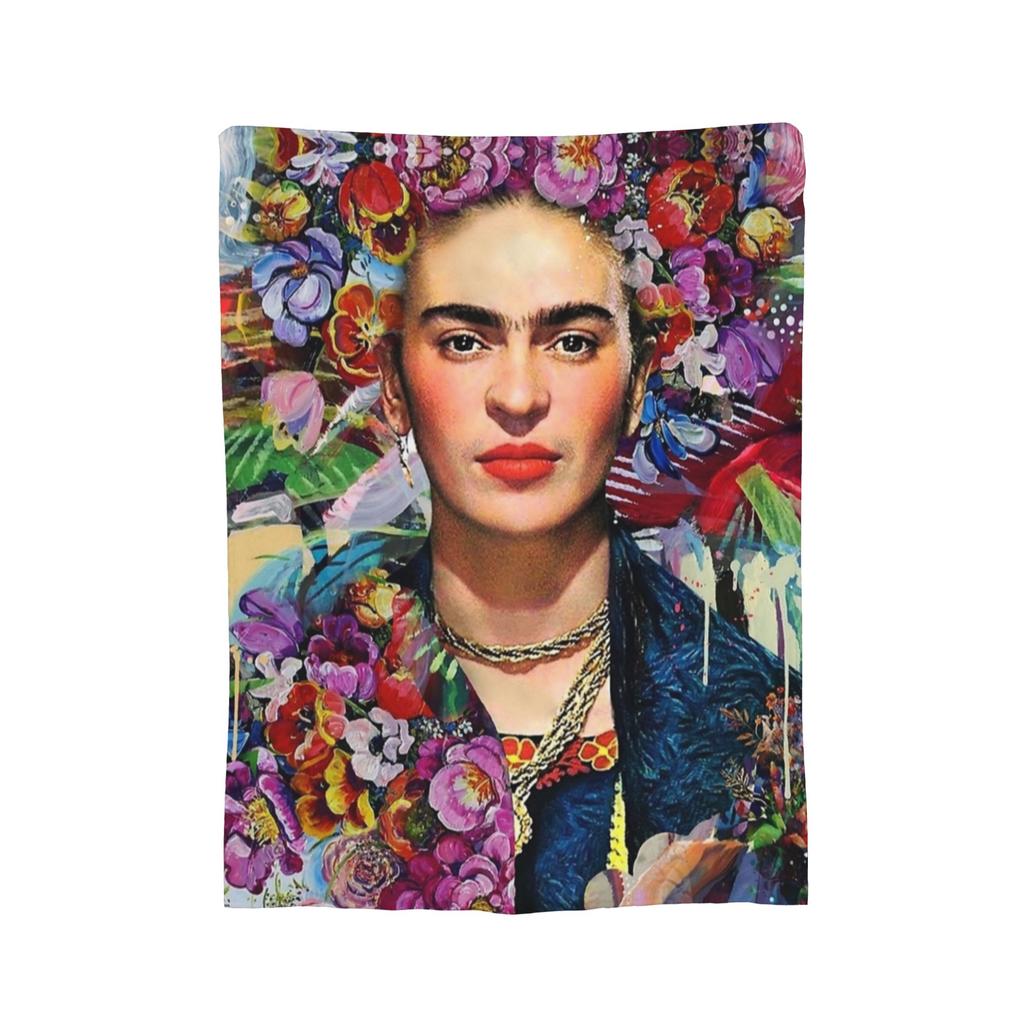Ф-Фрида К-Кало Флисовый плед Пледы для дивана автомобиля Легкое тонкое одеяло для спальни,