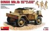 Miniart British Scout Car Dingo with 3 Figures MA35067 Plastic Model 1/35 Mk.1b