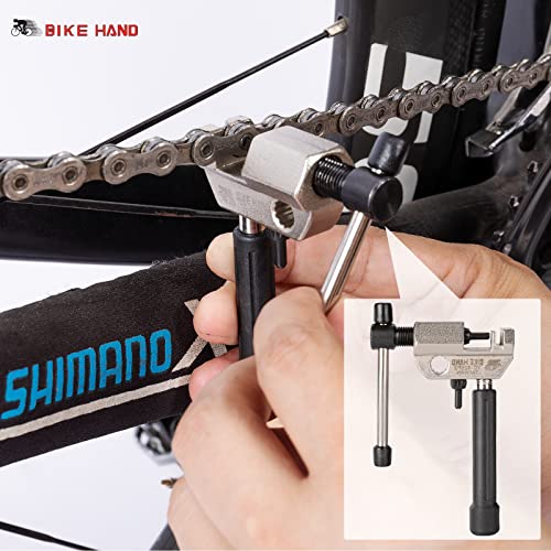 Набор велосипедных инструментов BIKE HAND из 18 предметов для обслуживания и ремонта, совместимый с Shimano (YC-728)
