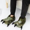 Унисекс Толстые Туфли Bigfoot Женские Тапочки Bear Paw Парные Мужские Тапочки Домашние Тапочки Для Дома Меховые Шлепанцы Размер 36-45 Женская Обувь
