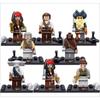 KSZ515 KSZ518 KSZ719 KSZ722 Pirate Building Block Figurine Assembly Toy