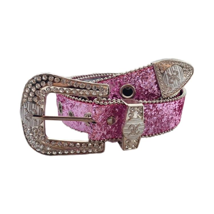 Пояс с пайетками для женщин Модный пояс для талии Пояс для девочки Пояс на все случаи жизни для девочек-подростков Западный винтажный пояс Пояс