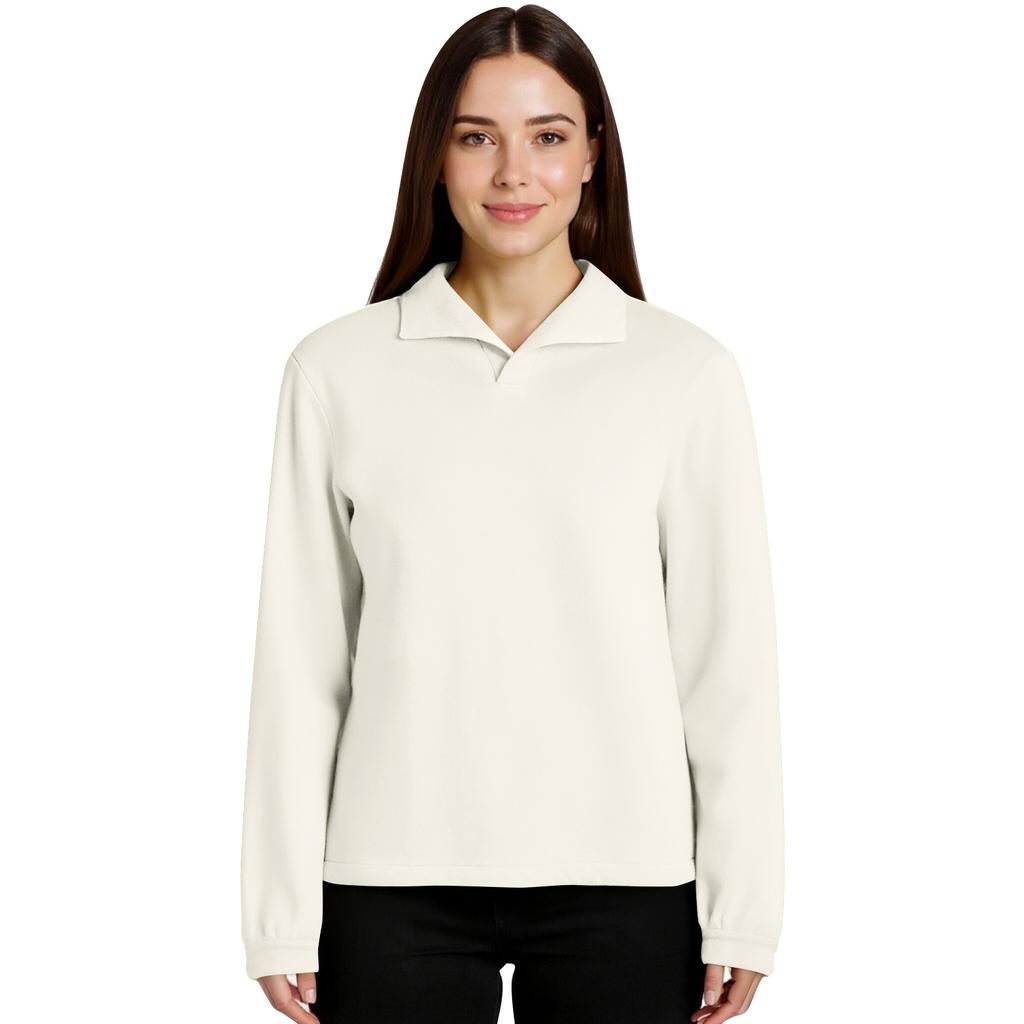 Пуловер с воротником-стойкой, с длинным рукавом, топ, свитшот, унисекс