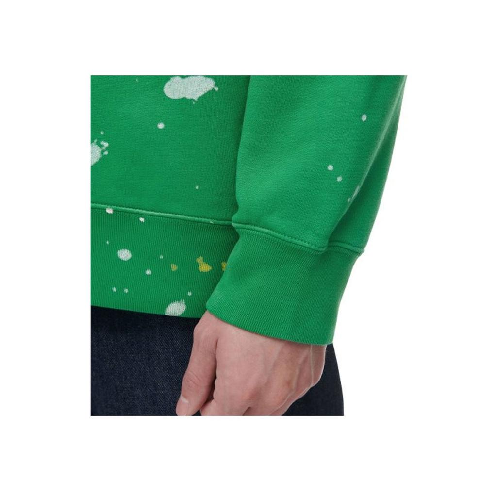Polo Ralph Lauren SS22 Splash Logo Print Crew Neck Long Sleeve Sweatshirt Men Sweatshirt Green MNPOKNI16821991-300