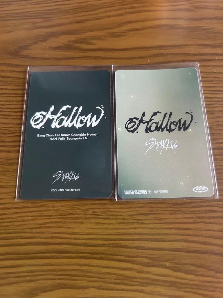 [USED] straykids Hollow Regular Edition + Tower Records Bonus Han