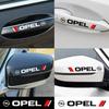 4pcs Car Door Handle sticker Vinyl Decal For Opel Astra H G J Insignia Mokka Zafira Corsa Vectra C D Antara Combo Accessories XL1
