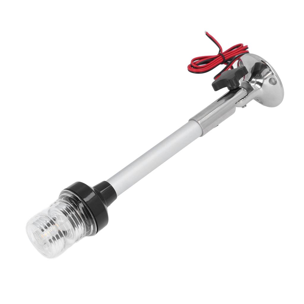 12 из 12?24 В постоянного тока светодиодный складной кормовой фонарь для лодки, видимость 2 морских мили, водонепроницаемость IP66, навигационный якорь